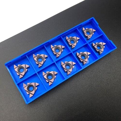 10pcs high quality 16ER AG55 PC9030 Carbide inserts Thread Turning Tools Cutting Tool CNC Lathe cutter 16ER AG55