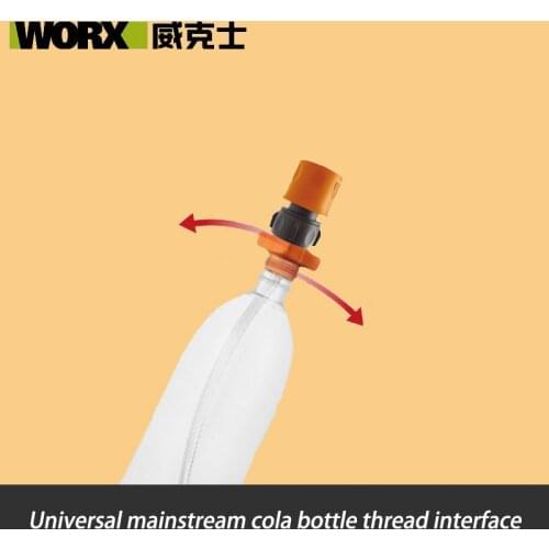 WORX Car Washing Coke Bottle Adapter WA1761 Suit for Worx Car Washer Series Such as WG630 WU629 WG629 WG620