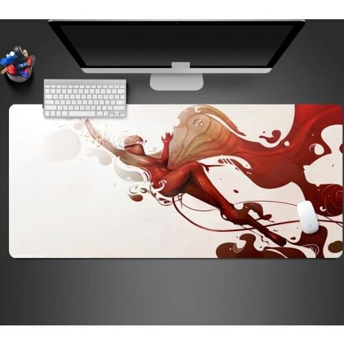 Color Mouse Pad Abstract Personality Rubber Mousepad PC Computer Keyboard Mouse Game Desk Mat To Gamer Computer Accessories Pad