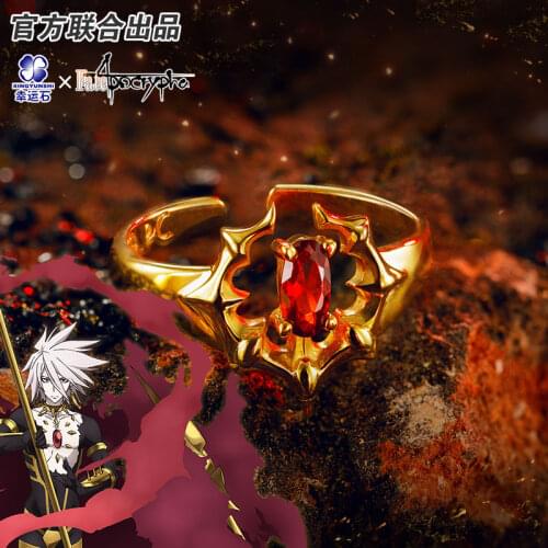 [Fate Apocrypha]FA FGO 925 Silver Ring Jewelry Religious Anime Ring Cosplay Karna Karuna Lancer Fate Grand Order Figure Gift