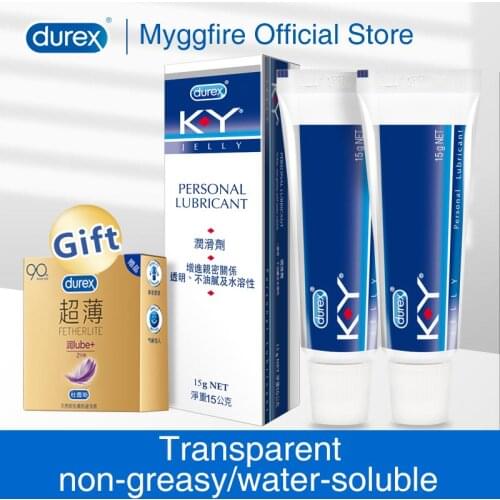 Durex KY Lubricant Water-Based Relieve Dryness Body Oil Sexual Lubrication Anal Sex Grease Lube Gel Intimate Goods