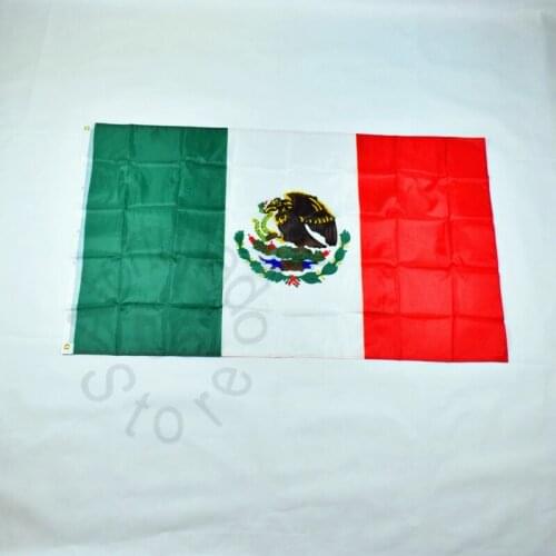 Mexico Mexican 90*150cm flag Banner 3x5 Foot Hanging National flag for meet,Parade,party.Hanging,decoration