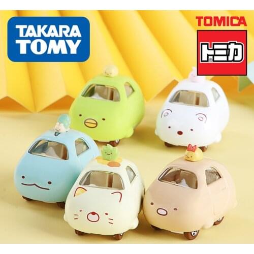 Takara TOMY DREAM TOMICA sumikko gurashi car toy model kit Diecast baby toys anime figure funny girl doll pop bauble