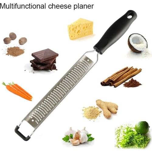 1Pc Grater Stainless Steel Cheese Planer Chocolate Planer Lemon Shaving Machine Fruit Shaving Scraper Kitchen Gadgets Accessory