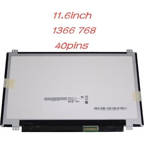 B116XW03 V.2 N116BGE-L41 N116BGE-L42 11.6 "HD 1366*768 For Acer Aspire One 722 725 Laptop led display LCD Screen