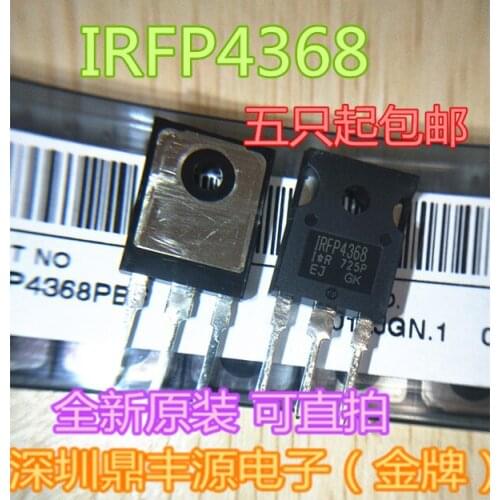 100% New&original IRFP4368 TO-247 75V350 In Stock
