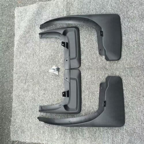 4PCS Mudguard For 2010-2017 NISSAN Patrol Fender mud flaps Set soft Plastic Splash Guards special fender