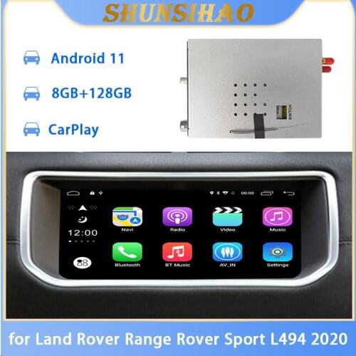 Ouchuangbo car GPS Android decoding box for Land Rover Range Rover Sport L494 2020 multimedia video interface box carplay 128G