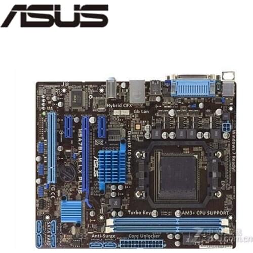 For ASUS M5A78L-M LX PLUS Motherboard Socket AM3+ DDR3 For AMD 760G M5A97 970M FX Original Desktop Mainboard Used Mainboard