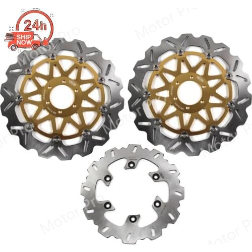 For Ducati SL 900 Superlight Monster 900 Front Rear Brake Disc Disk Rotor Kit Motorcycle 91 1992 1993 1994 1995 1996 1997 SL900