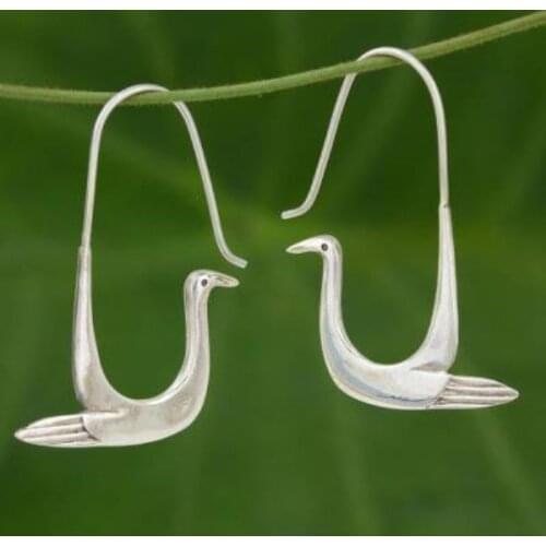 Elegant Birdie Drop Dangle Earrings For Women Classic Long Tassels Earring Romantic Wedding Jewelry