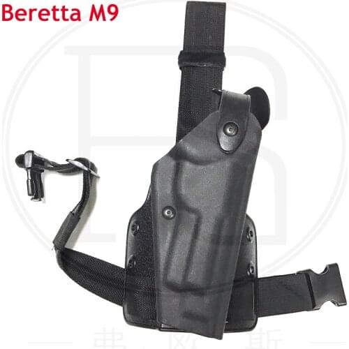 Good Quanlity Beretta M9 92 96 Gun Holster Military Gun Carry Leg Holster For Airsoft Pistol Thigh Gun Holster