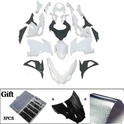 ABS Plastic Molded Injection Bodywork Fairing Kits For Kawasaki Ninja 400 2018 2019