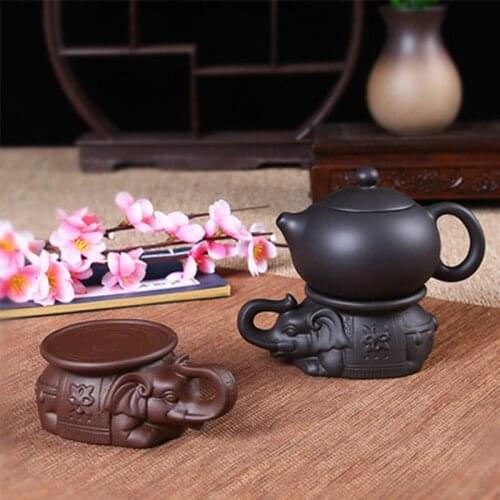 LIZAOTAO Zisha Teapot Cushion Auspicious Wishful Teapot Base Kungfu Tea Set Accessories Teapot Cushion and Pot Holder