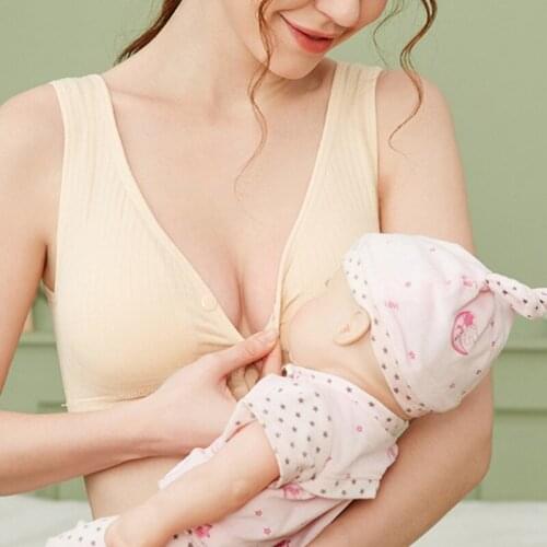 Pregnancy Maternity Clothing Pregnant Nursing Feeding Bra Underwear Maternity Breastfeeding Women MAM MOTHER Fitness Bra