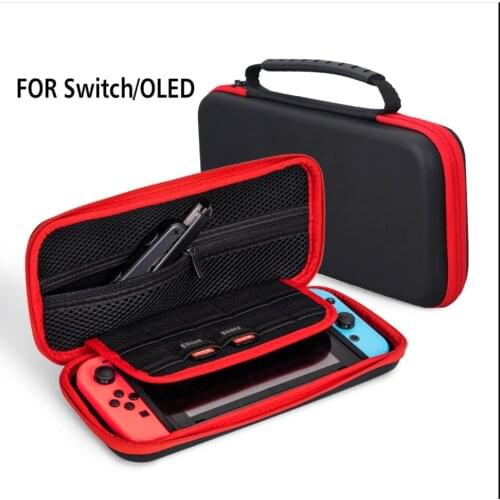OIVO Portable Case Travel Bag For Nintend Switch Double Zipper Hard Shell Protective Storage Carrying Game Console Accessories