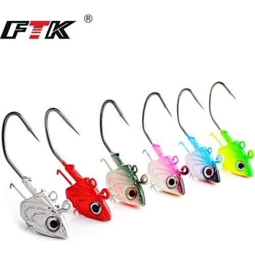 Fishing Lure 2PCS 3D Eyes Colorful Winter fishing lure Bait Hard Lure Balancer for Fishing Bai wobblers