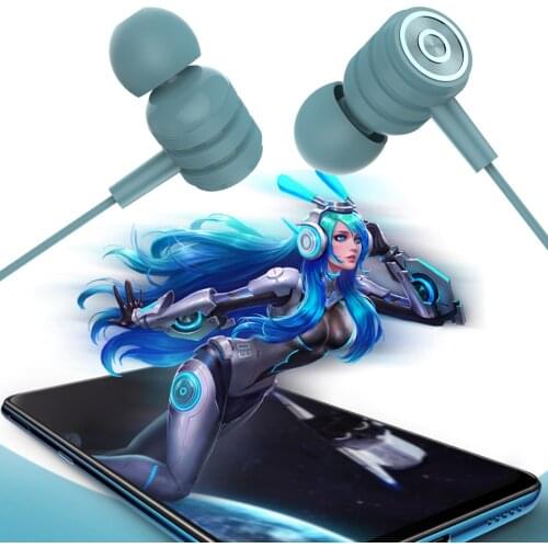 Y01 In-Ear Wired Earphones with Mic 3.5mm Earbuds For Music Sport Gaming Heavy Bass Stereo Sound Headset For Mobile Phones