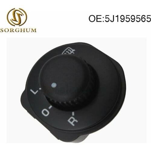 5J1959565 Exterior Mirrors Adjust Switch Knob for Skoda Fabia Roomster 2006-2015