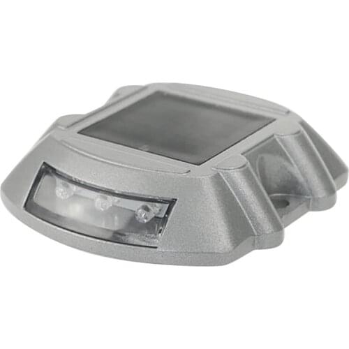 Solar Dock Light Driveway Lights Outdoor 6 Pack Solar Deck Lights Warning Lights for Driveway Garden Pathway Step