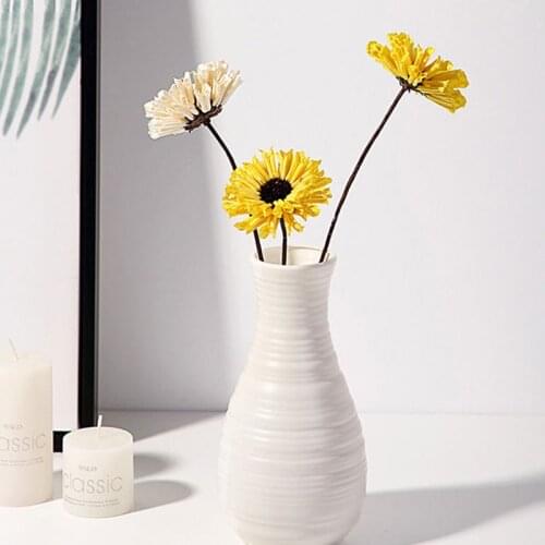 Modern vases garden decoration home Decro Nordic Style Flowes Arrangement Living Room Origami flower pot for interior Plastic