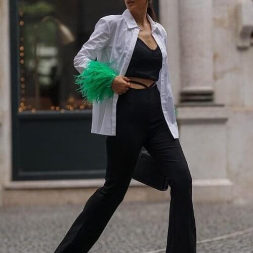 Женские деловые рубашки UETEEY China At AliExpress