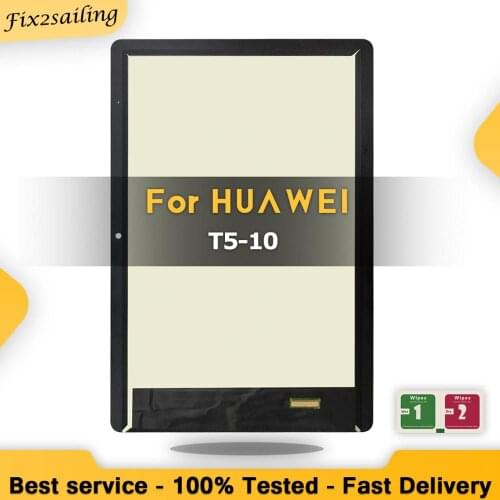 AAA+ Quality 10.1 " LCD For Huawei MediaPad T5 10 LCD Display Touch Screen Digitizer Assembly Replacement No Frame