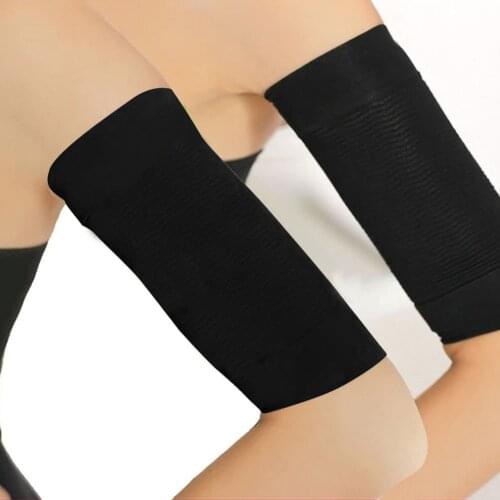 1pair Arm Sleeves Weight Loss Thin Slimming Arm Shaper Wrap Belt Burn Cellulite for Women Thin Arm Sleeve Warmers