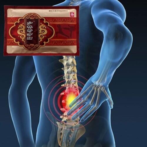 8Pcs/Bag Chinese Medical Ganoderma lucidum Pain Relief Patch for joint pain back shoulder rheumatism plaster Analgesic