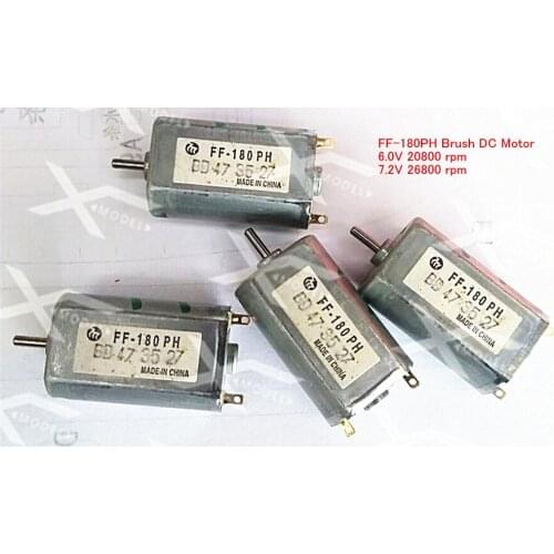 FF-180PH Brush DC Motor 6V 20800 rpm 7.2V 26800 rpm Simulation ship model accessories RC motor Easy installation