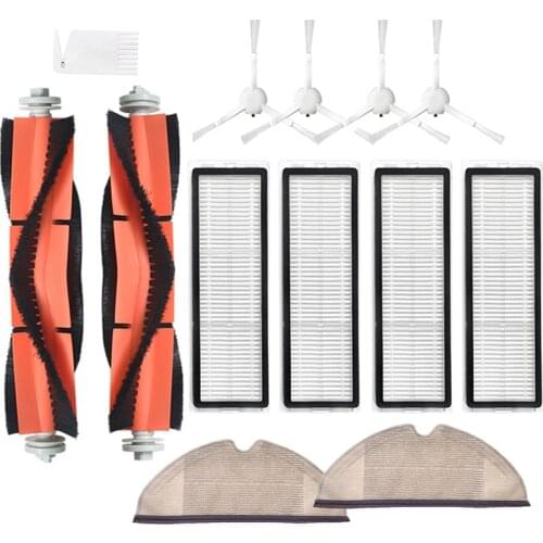 Cleaning Filter Main Brush for Xiaomi Mijia 1C STYTJ01ZHM Robot Vacuum cleaner parts Side Brush Mop Pad Dust Bin Box