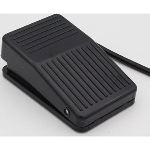 FS-1 Momentary Plastic Anti-skid Foot Switch 10A/250VAC NO+NC Electric Power Foot Pedal Switch
