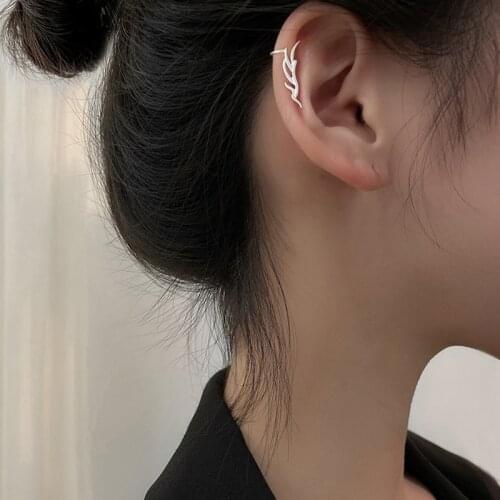 Elk Clip Earrings For Women Forest Elf Antler No Pierced Simple Fashion Vintage Sweet Cute Design Student Lady Jewelry BOYULIGE