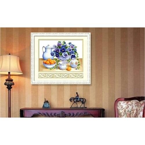 Top Manufacturer Embroidery Static Scene Cross Stitch Supplies Singapore with 100% Cotton Floss & Free Shipping for Home Decor