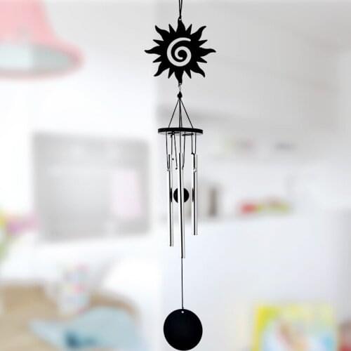Metal Wind Chime Aluminum Tube Music Creative Gifts Home Furnishing Metal Decoration 12*7.5*5CM