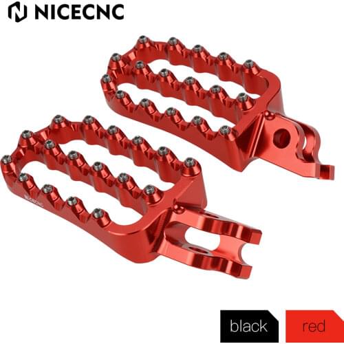 NiceCNC Foot Pegs Pedals Footrests For Honda CRF250L 2012-2021 Rally 2017-2021 Billet Wide Foot Pegs Rest Pedals