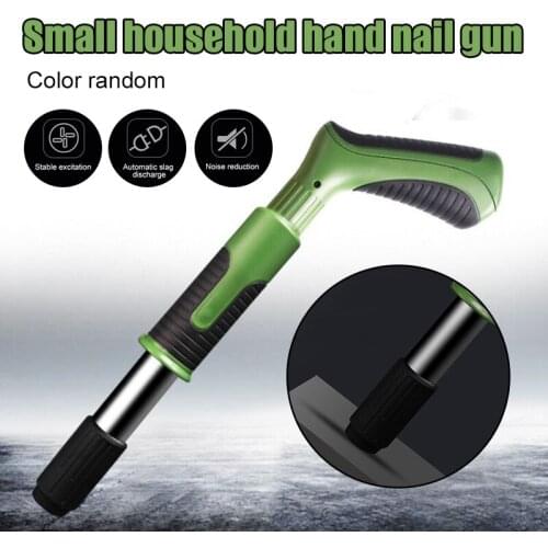 Portable Mini Manual Nail Shooting Tools with Anti-slip Handheld Home Supplies JA55