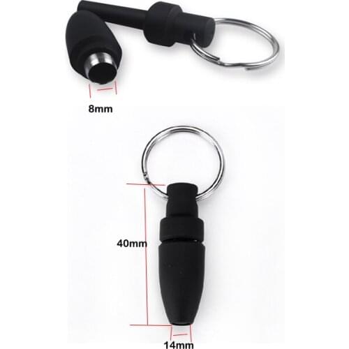With Key Ring Gadgets Blade Pocket Draw Hole Clip Rubber Cigar Punch Cutter Cool Accessories Chain Portable