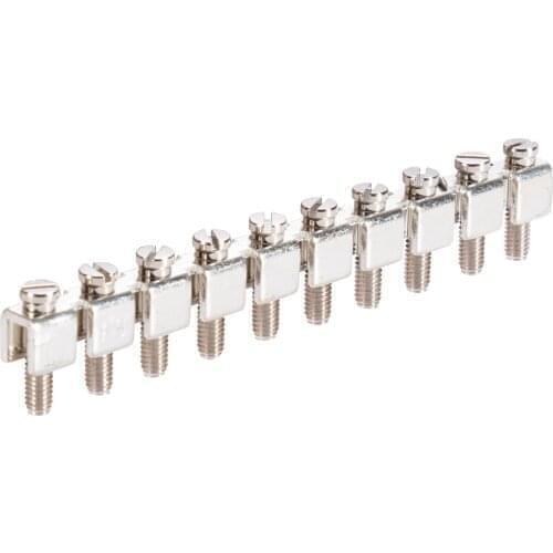 UFB1 10-10 Fixed Bridge For UK10N Din Rail Screw Terminal Block SUK-10 Short Circuit Accessories Connector Phoenix FBR
