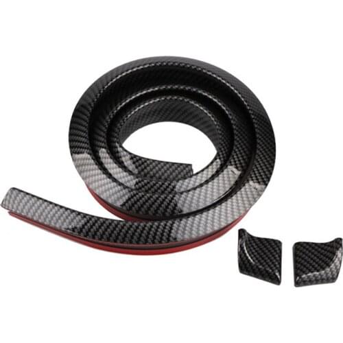 Universal Trunk Spoiler Lip 1.5 M Car-Styling Carbon Fiber Spoilers Styling For Audi BMW Toyota Honda KIA Hyundai Opel Mazda