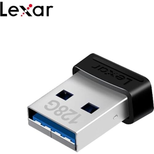 100% Original Lexar JUMPDRIVE S47 USB Flash Drive 128GB 64GB 32GB Mini Pendrive USB 3.1 Pen Drive Up to 100MB/s U Disk for PC