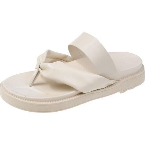 Women slippers 2021 summer Fashion New Clip Toe Sandals Women Wedge Platform Slippers Womens sandals Outdoor Beach Slippers