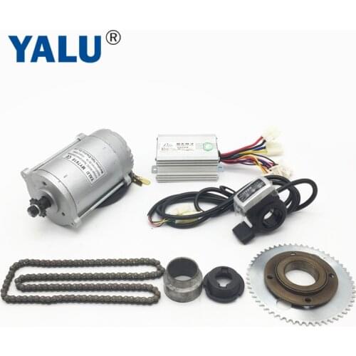 24V/36V 500W High Speed Dirt Bikes Go Karts Mobility Scooter Conversion Kit MY7618 Razor Balance Car Ebike Parts with 25H Chain
