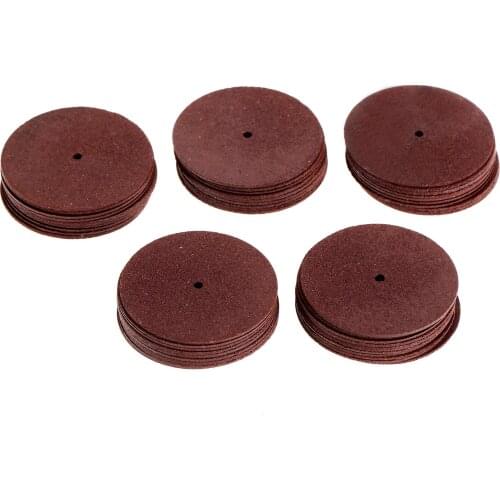 50PCS Resin Cutting Wheel Disc Mini Circular Blade Cut Off Set Kit For Dremel Rotary Tool