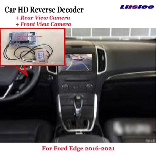 Car DVR Rearview Front Camera Reverse Image Decoder For Ford Edge 2016-2021 Original Screen Upgrade