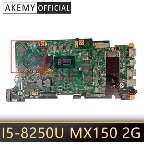 For Acer Swift 3 SF315-51G motherboard mainboard PCB MADE IN CHINA BE5EA motherboard I5-8250U MX150 2G RAM: 8G tested 100% worki