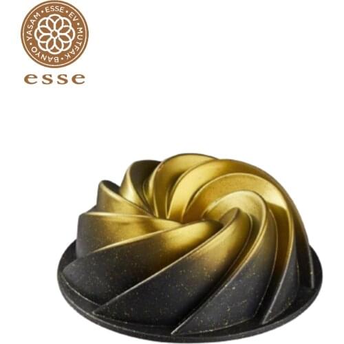 Wind Rose Series , Aluminum Casting Granite Coating Cake Mold , Non-stick , Dishwasher Safe