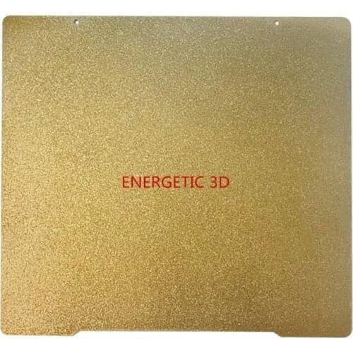 FLEXBED Double Sided Textured PEI Powder Coated Spring Steel Sheet for Prusa i3 MK3 MK3S 3D Printer Heat Bed