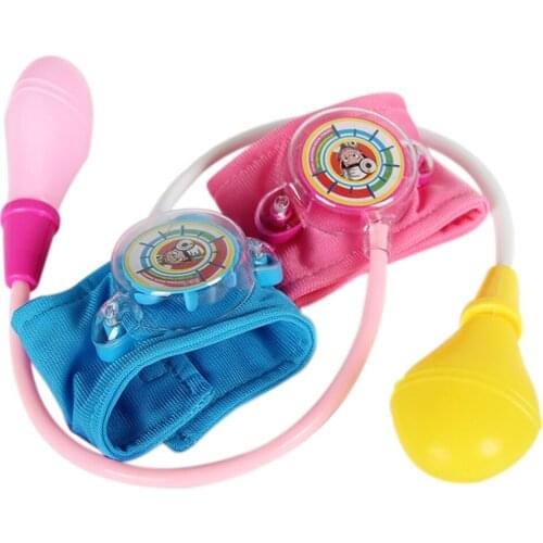 Simulation Mini Medical Educational Childrens Simulation Family Doctor Toy Play House Nurse Doll Blood Pressure Pretend Toy Kid