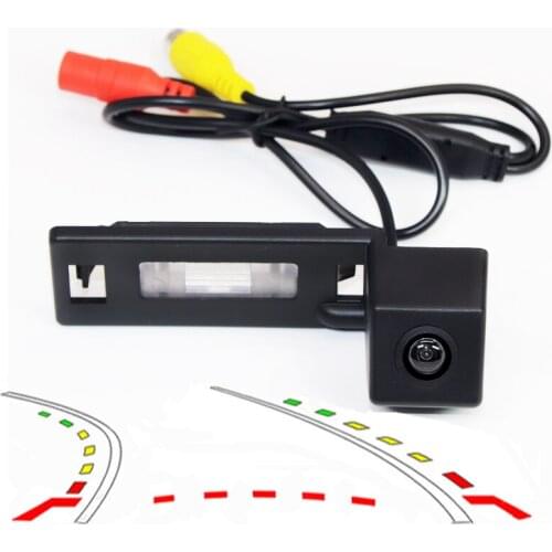 Dynamic Trajectory Tracks car Rear View parking backup Camera for Audi A5 A4L TT Q5 Revese Backup Camera CCD HD